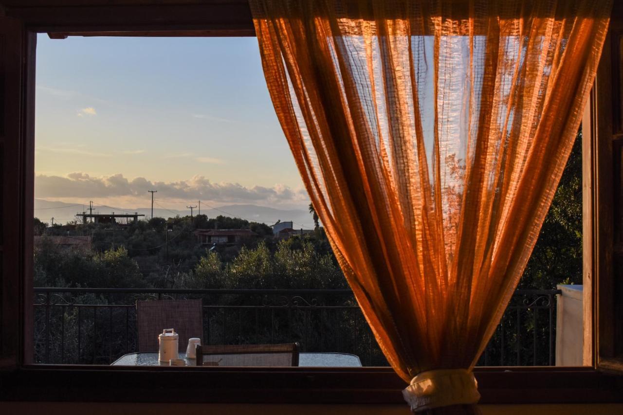 Amber Seaview Villa By The Olive Groves Kalamata Exterior foto